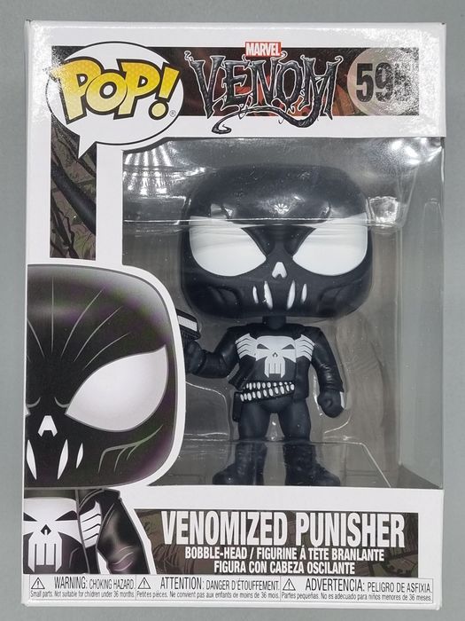 595 Venomized Punisher - Marvel Venom Funko POP