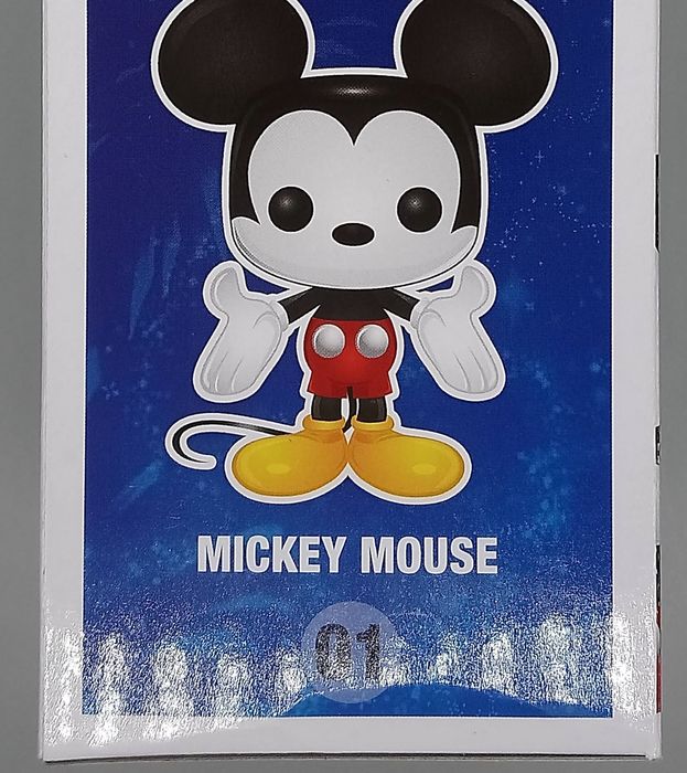 01 Mickey Mouse (Gold) - Diamond - Disney - Funko POP - Box Damaged