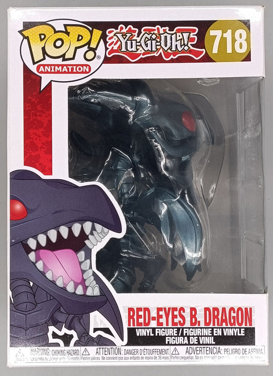 718 Red-Eyes B. Dragon - Yu-Gi-Oh! - Box Damaged Funko POP
