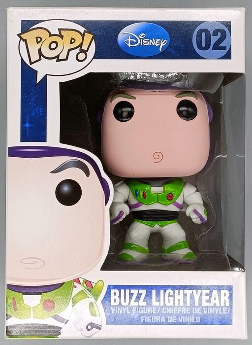 02 Buzz Lightyear - Disney Toy Story (Blue Logo) - Box Damaged Funko POP