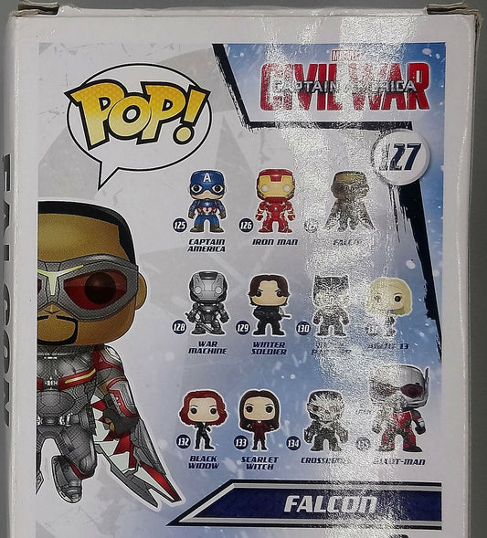 #127 Falcon - Marvel Captain America Civil War Box Damaged Funko POP
