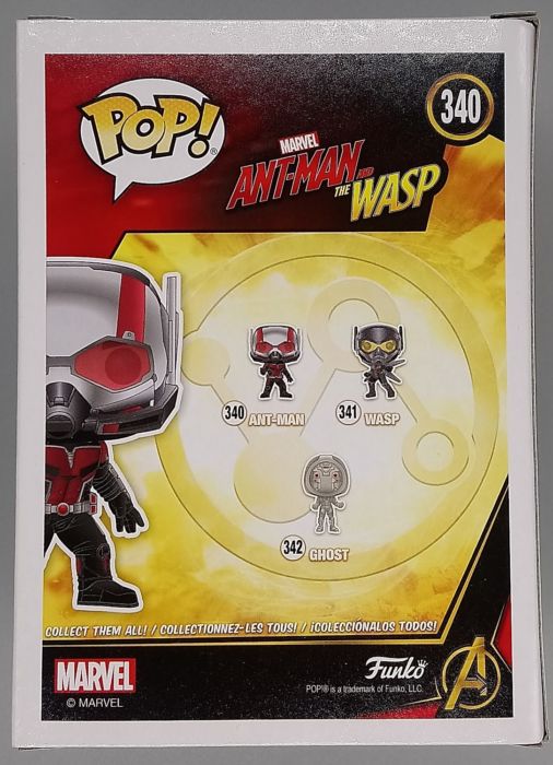 #340 Ant-Man (Unmasked) Chase - Marvel Ant-Man & the Wasp Funko POP