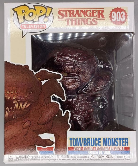 903 Monster (Tom/Bruce) - 6 Inch - Stranger Things - Damaged Box Funko POP