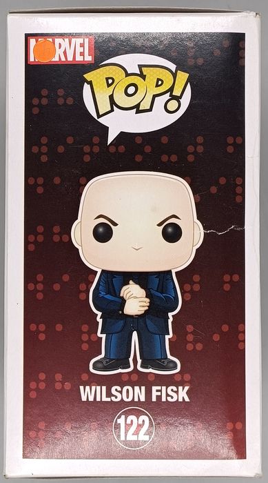 #122 Wilson Fisk - Marvel Daredevil - Box Damaged Funko POP