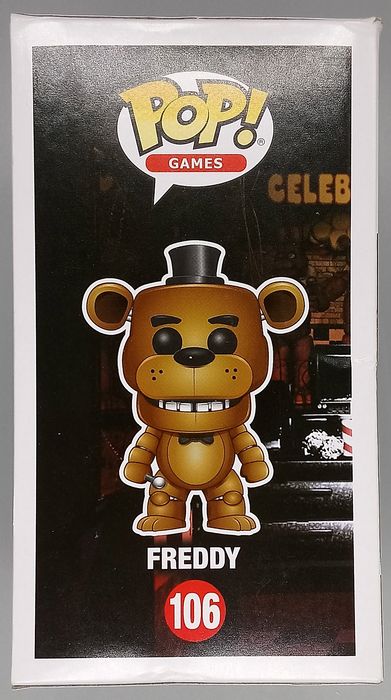 106 Freddy - Five Nights at Freddy's FNAF - Box Damaged Funko POP