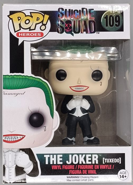 #109 The Joker (Tuxedo) - Suicide Squad - Box Damaged Funko POP