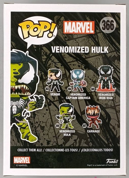 #366 Venomized Hulk - Marvel Venom Funko POP