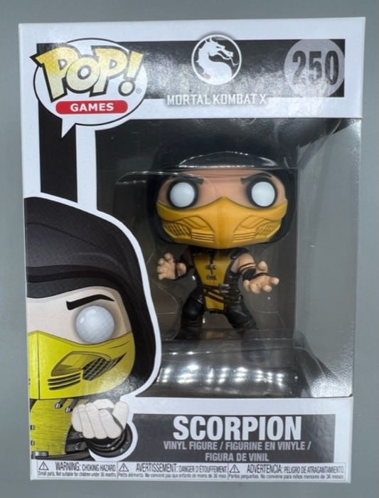 250 Scorpion - Mortal Kombat X - Funko POP - Box Damaged