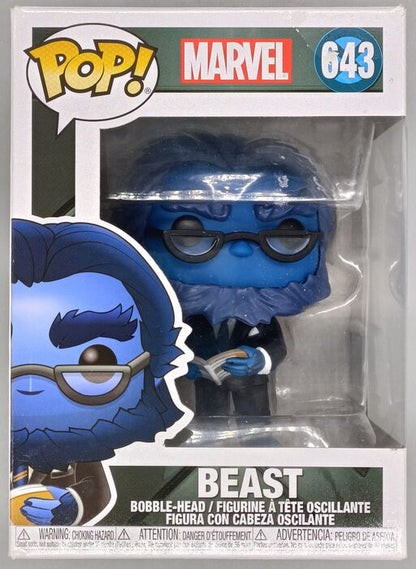 #643 Beast - Marvel X-Men - Box Damaged Funko POP