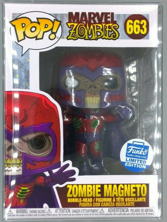 #663 Zombie Magneto - Marvel Zombies Funko Shop Limited Edition Funko POP