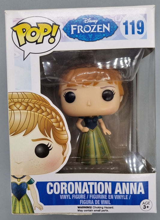 #119 Coronation Anna - Disney Frozen Funko POP