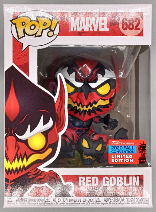 #682 Red Goblin - Marvel - 2020 Con - DBox Damaged Funko POP