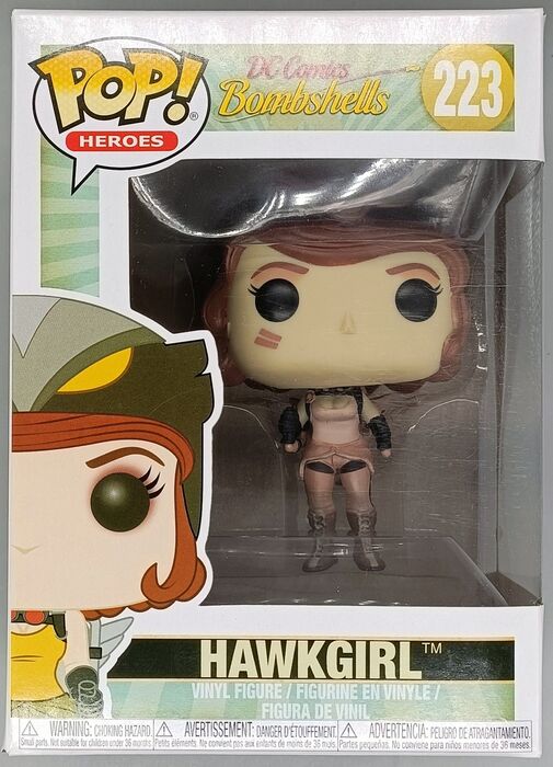 223 Hawkgirl (Sepia) - DC Bombshells - Box Damaged Funko POP
