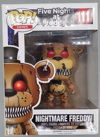 111 Nightmare Freddy - Five Nights at Freddy's FNAF Funko POP