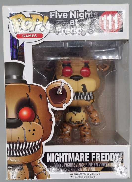 111 Nightmare Freddy - Five Nights at Freddy's FNAF Funko POP