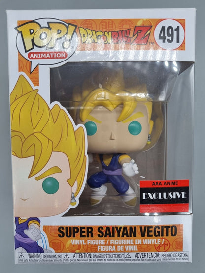 #491 Super Saiyan Vegito - Dragon Ball Z Funko POP