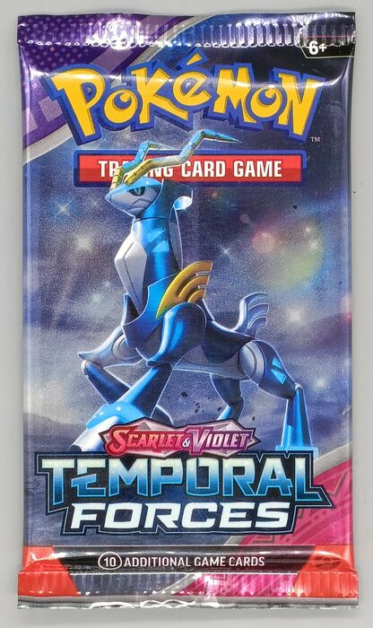 Pokemon Card Game Scarlet & Violet: Temporal Forces 10 Additional Game Cards