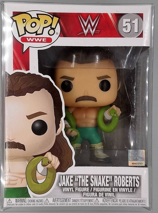 #51 Jake The Snake Roberts - WWE Funko POP