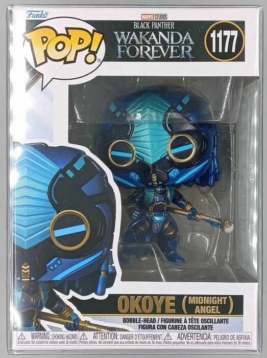 1177 Okoye (Midnight Angel) Marvel Black Panther Wakanda Forever Funko POP