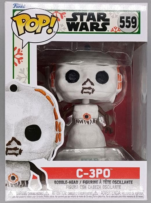 559 C-3PO (Snowman) Star Wars - Holidays - Funko POP - Box Damaged