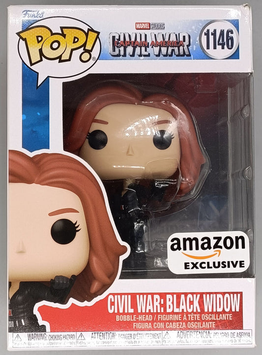 1146 Civil War: Black Widow - Marvel - Funko POP - Box Damaged