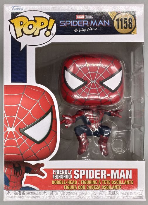 #1158 Friendly Neighborhood Spider-Man Marvel No Way Home Funko POP
