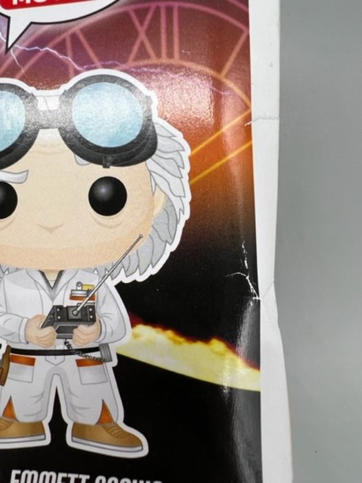 #50 Dr. Emmett Brown - Back To The Future - Box Damaged Funko POP
