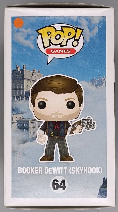 #64 Booker DeWitt (Skyhook) - BioShock Infinite Box Damaged Funko POP