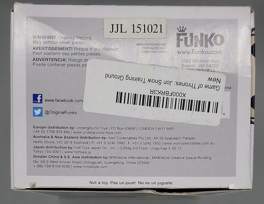 #26 Jon Snow (Castle Black) - Game of Thrones - Box Damaged Funko POP
