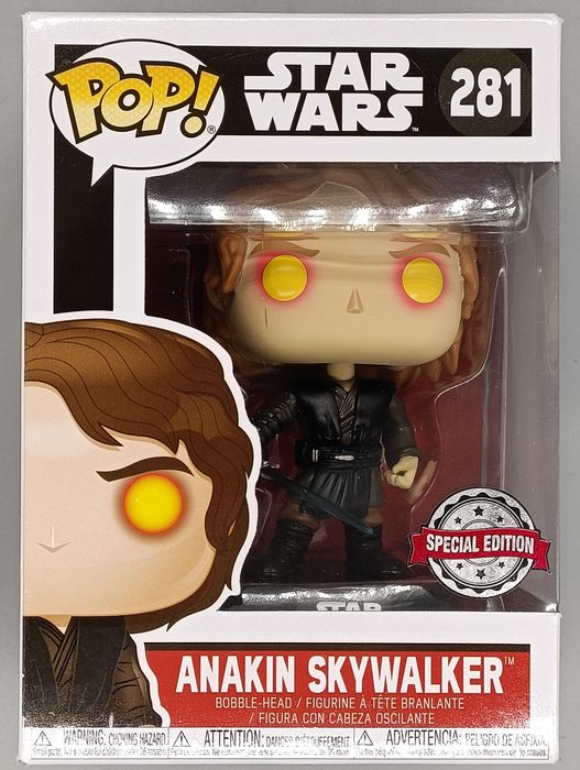 #281 Anakin Skywalker (Dark Side) - Star Wars - Box Damaged Funko POP