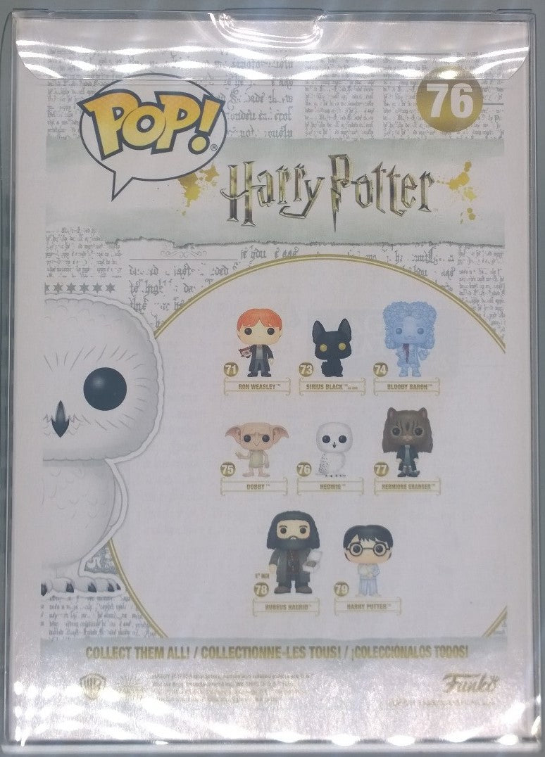 76 Hedwig - Flocked - Harry Potter Funko POP