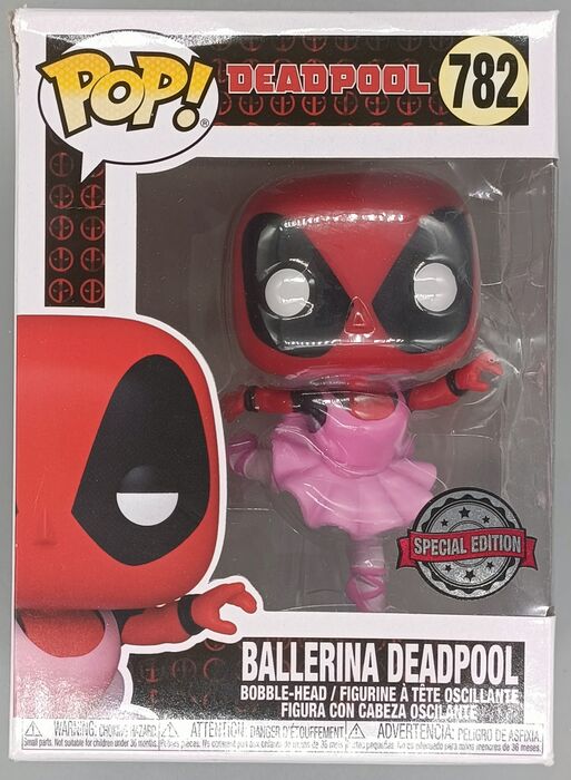 782 Ballerina Deadpool - Marvel - Box Damaged Funko POP