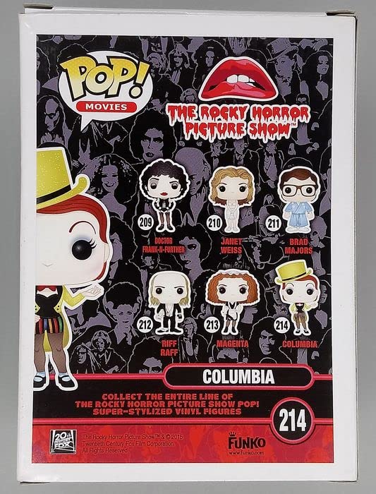 214 Columbia - The Rocky Horror Picture Show -  Funko POP