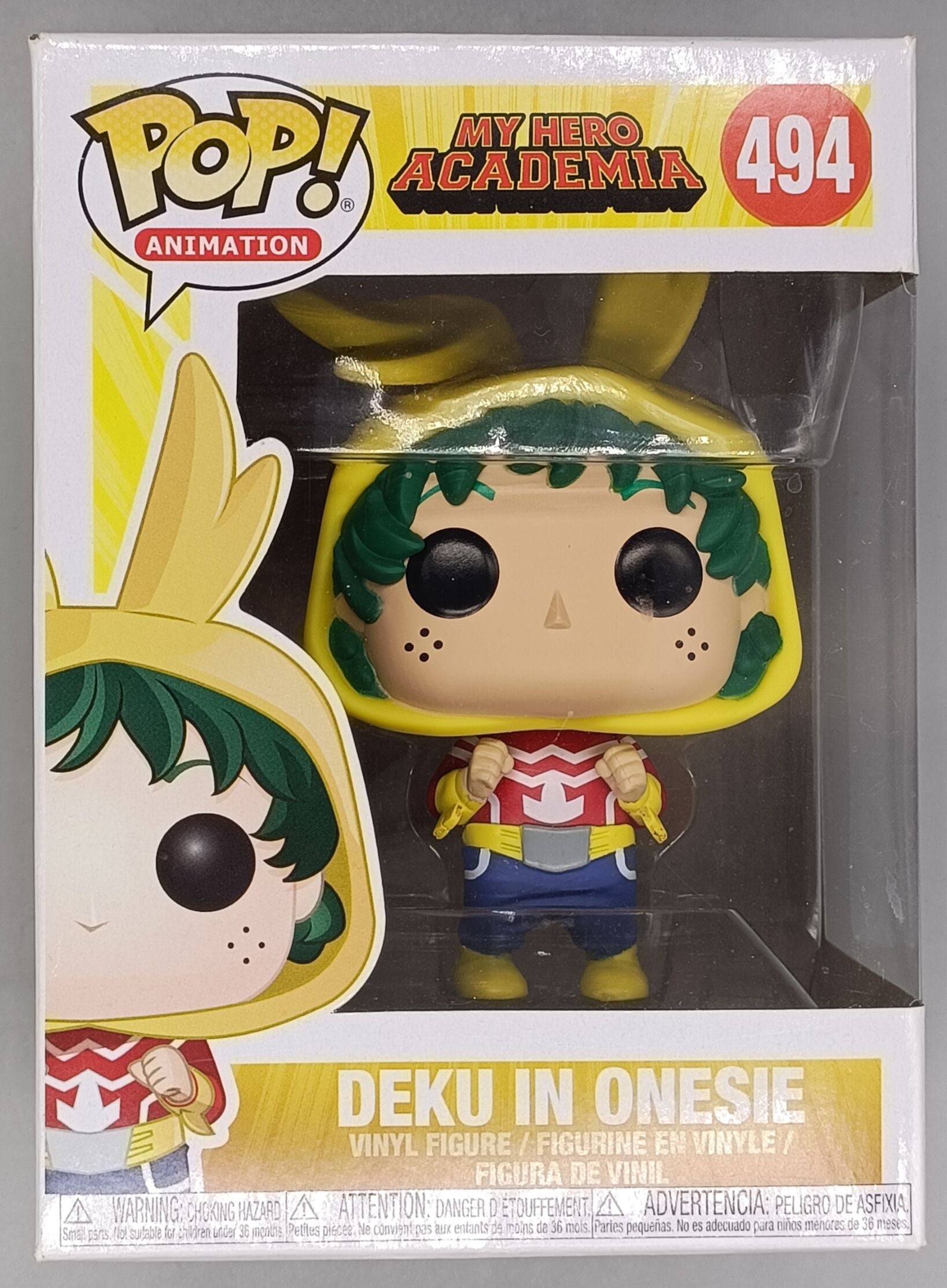 494 Deku in Onesie - My Hero Academia MHA Funko POP - Box Damaged