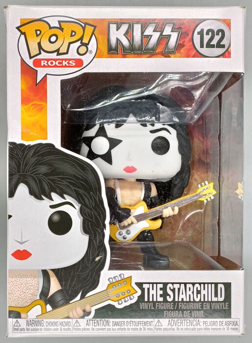 122 The Starchild - Rocks - KISS - Box Damaged Funko POP