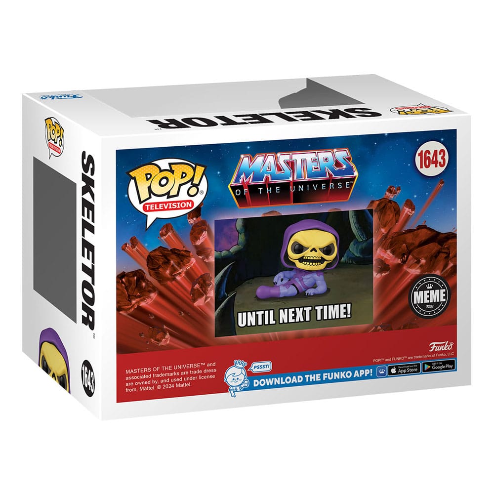 1643 Skeletor (Meme) "Until Next Time" - Masters of the Universe Funko POP Preorder