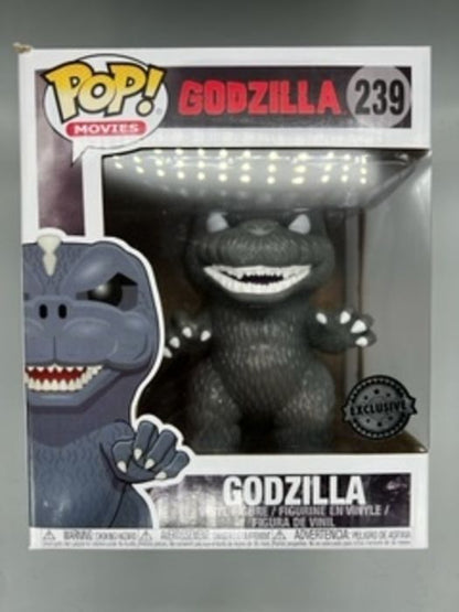 239 Godzilla (White Eyes) - 6 Inch - Godzilla - Box Damaged Funko POP