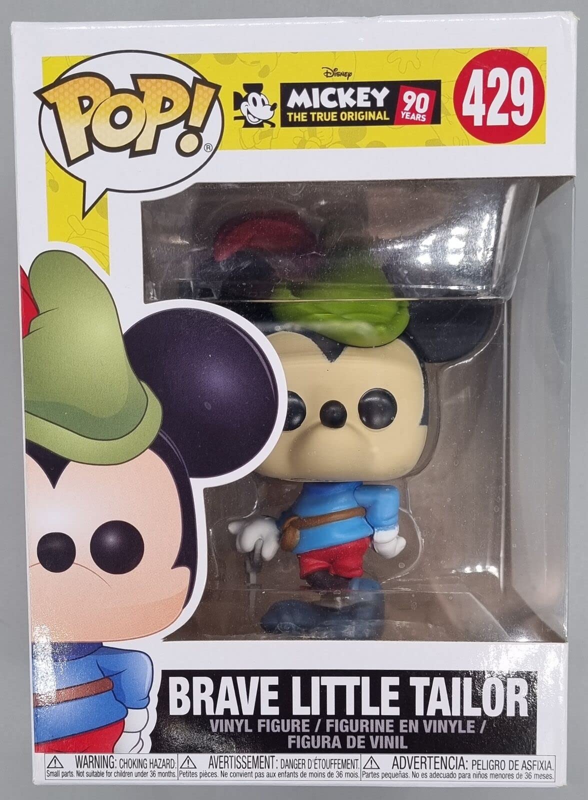 429 Brave Little Tailor Disney Mickey's 90th Funko POP - Box Damaged