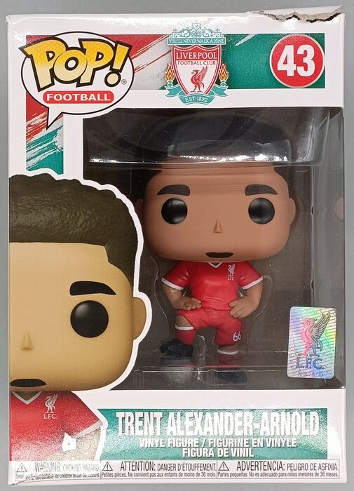 43 Trent Alexander-Arnold - Liverpool FC - Football Box Damaged Funko POP