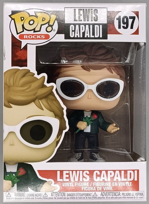 #197 Lewis Capaldi - Rocks - Box Damaged Funko POP