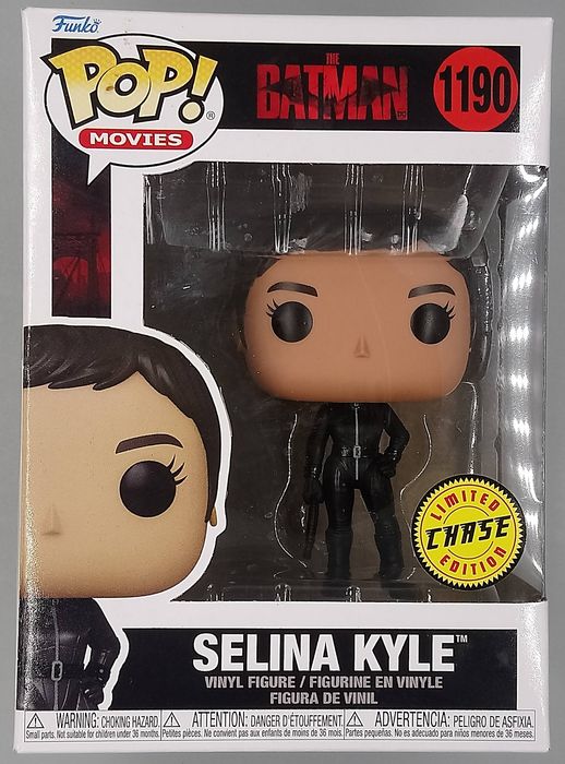 #1190 Selina Kyle (Unmasked) Chase - DC The Batman Funko POP