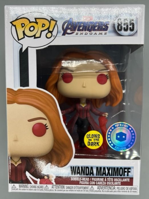 855 Wanda Maximoff - Glow - Marvel Avengers Endgame Funko POP