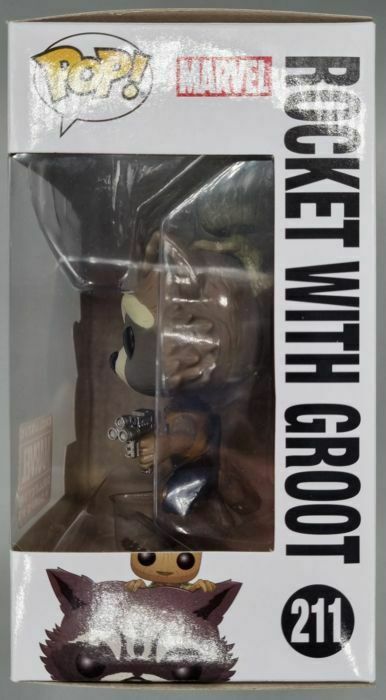 #211 Rocket with Groot Marvel MCC Guardians of the Galaxy 2 Funko POP