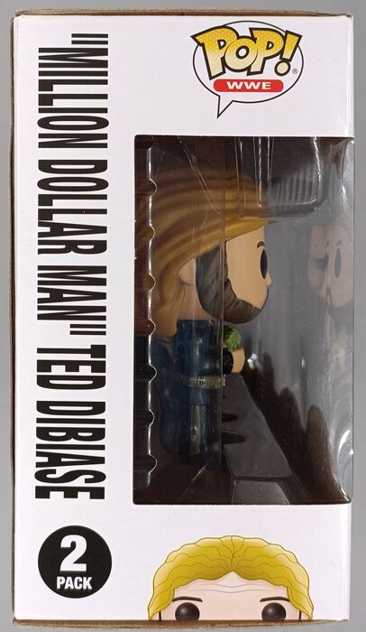 [2 Pack] Million Dollar Man Ted DiBiase & I.R.S. - WWE Funko POP