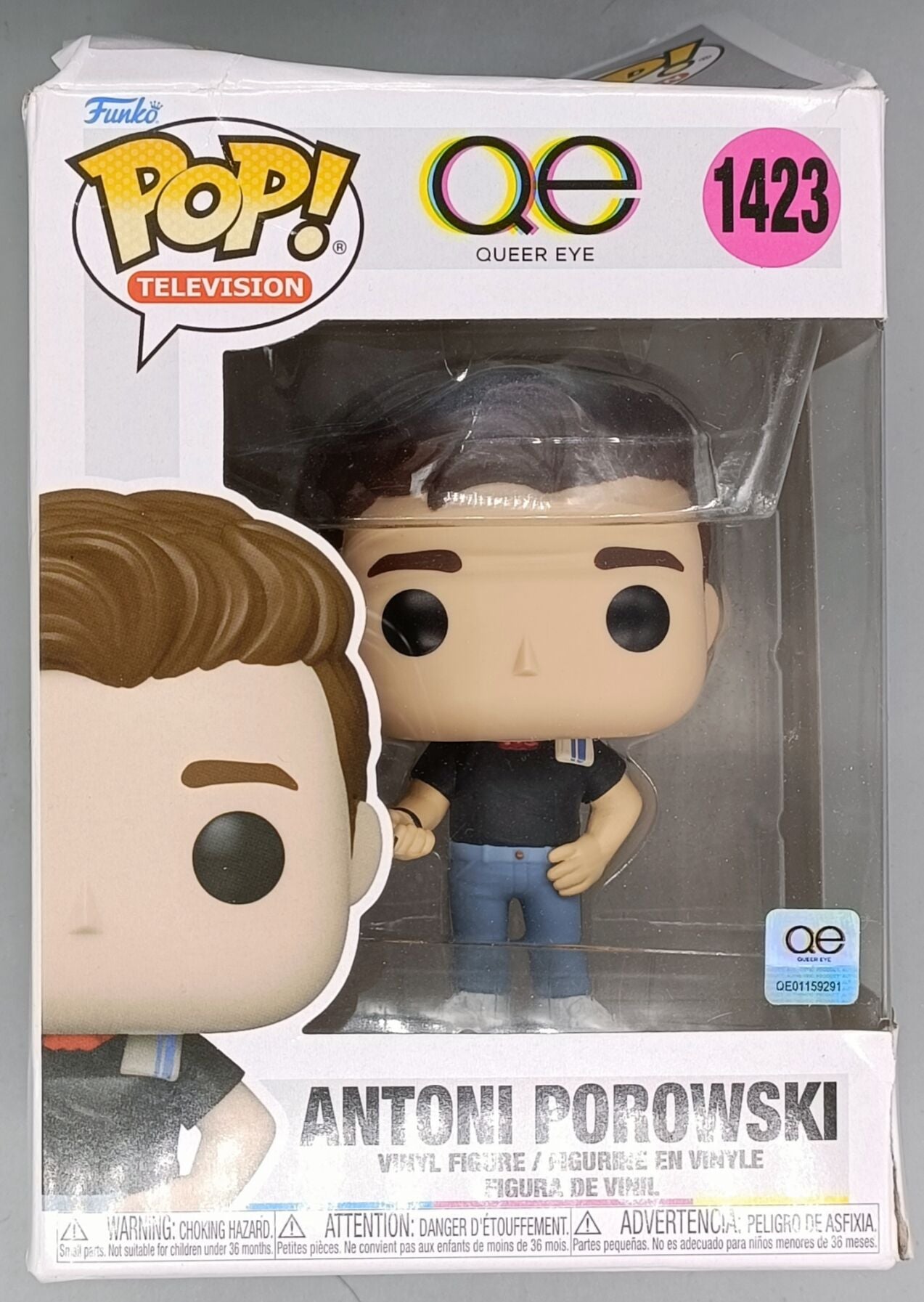 1423 Antoni Porowski - Queer Eye - Funko POP - Box Damaged