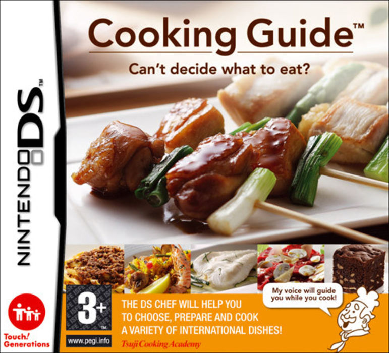 Cooking Guide: Can't Decide What to Eat? for Nintendo DS/3DS - [New]