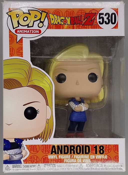 530 Android 18 - Dragon Ball Z - Box Damaged Funko POP