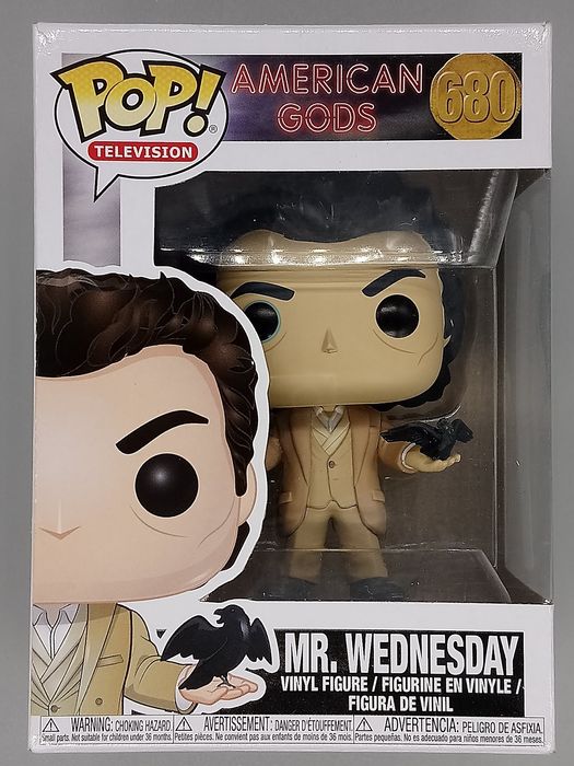 680 Mr. Wednesday - American Gods - Funko POP - Box Damaged