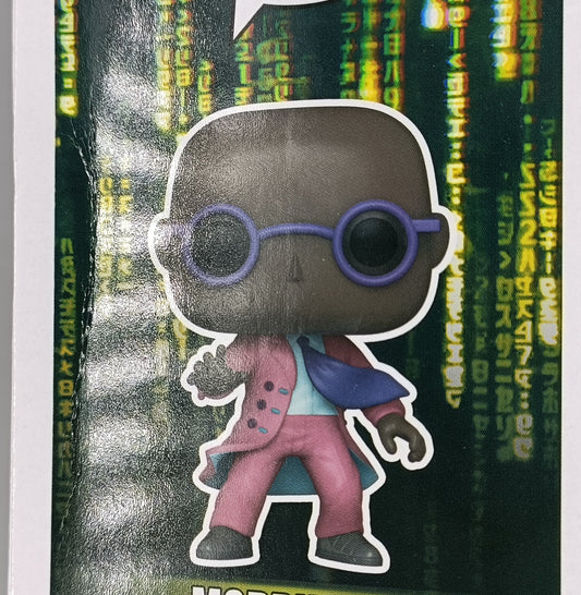 #1175 Morpheus (Purple Suit) The Matrix Resurrections Box Damaged Funko POP