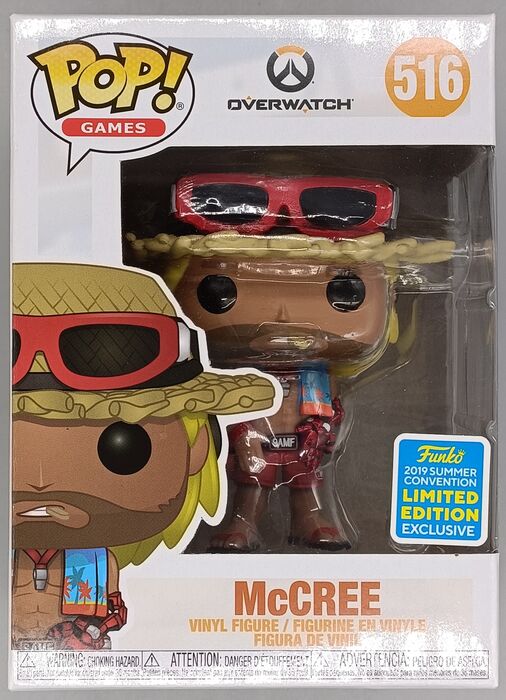 #516 McCree (Lifeguard) - Overwatch Funko POP